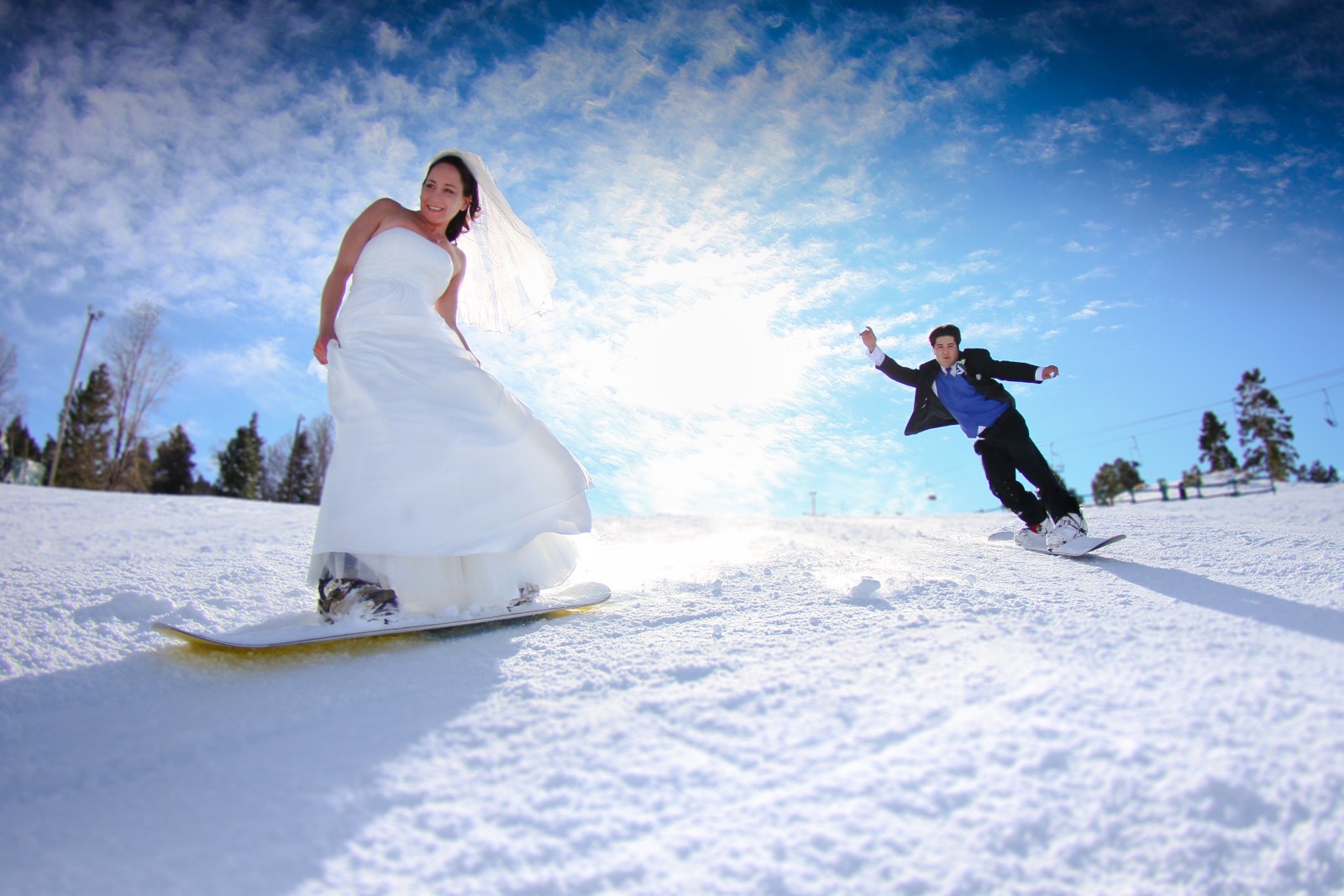 Winter wedding